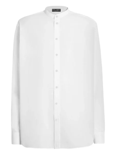 Hosszú ujjú hosszú ing Dolce & Gabbana fehér