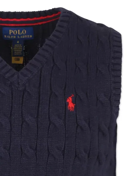 Dětska vesta Polo Ralph Lauren modrá