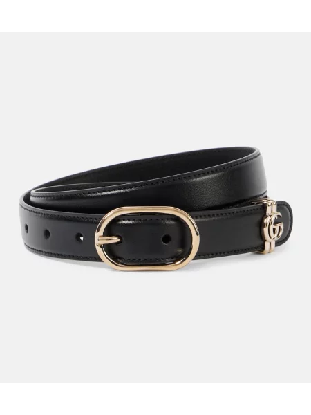 Curea Gucci din piele negru