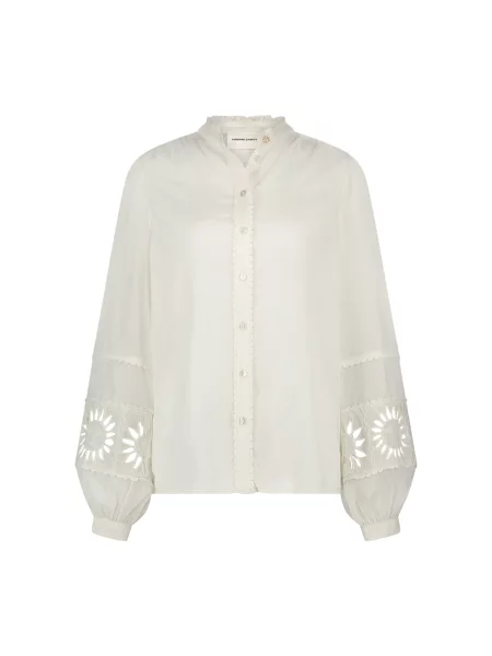 Lniana koszula Fabienne Chapot biała