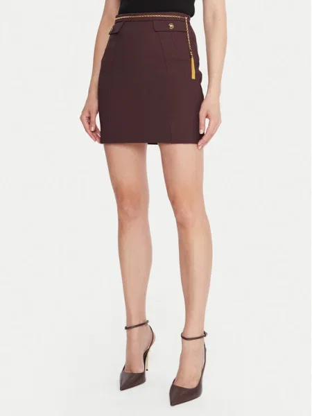 Elisabetta Franchi Fustă mini maro