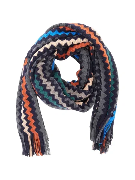 Fular Missoni tricotate gri