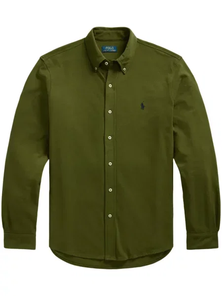Fleece καρό κασκέτο Polo Ralph Lauren πράσινο