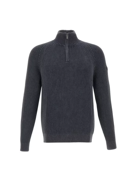 Sweter Rrd niebieski