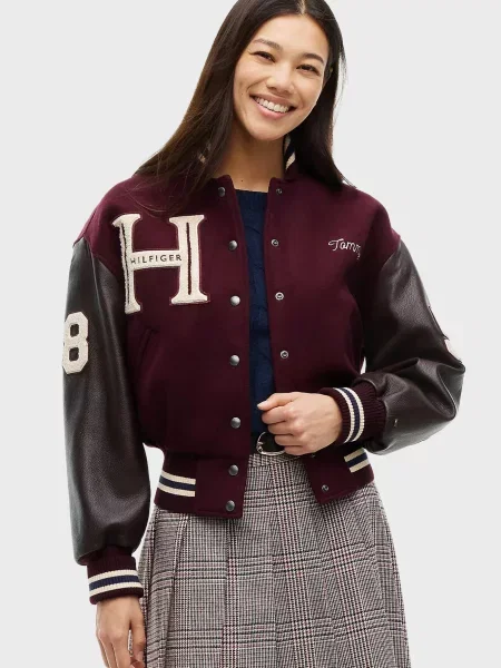 Шкіряна куртка Tommy Hilfiger