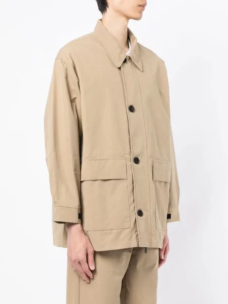 Πουκάμισο σακάκι Fear Of God Essentials καφέ