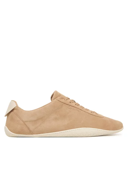 Calvin Klein Αθλητικά Baller Sneaker Laceup μπεζ