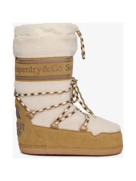 Buty trekkingowe Superdry Borg Snow beżowo brązowy