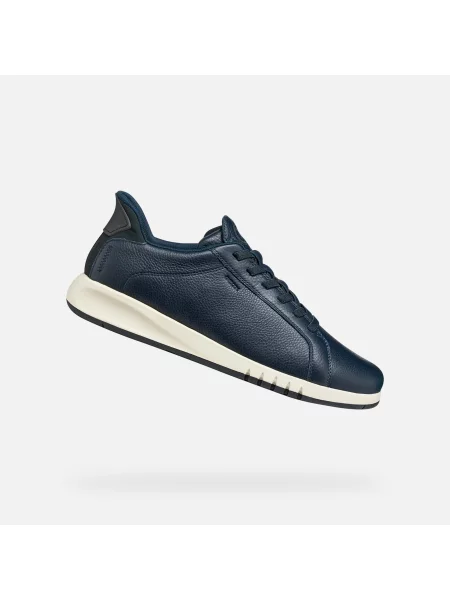 Sneakerși Geox albastru