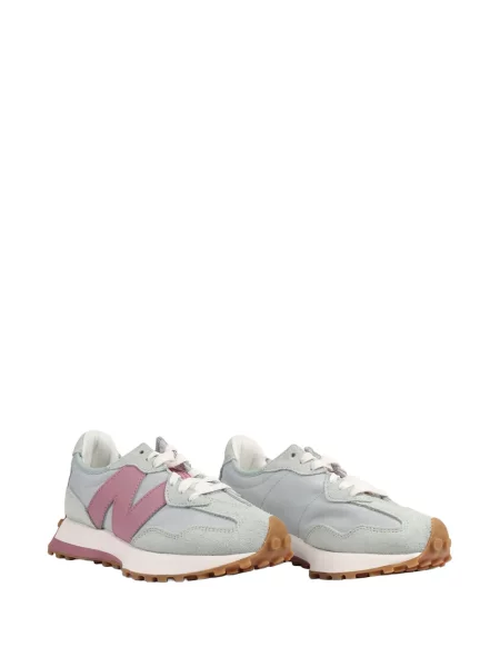 Pantaloni scurți New Balance 327 din piele de căprioară cu cordon albastru