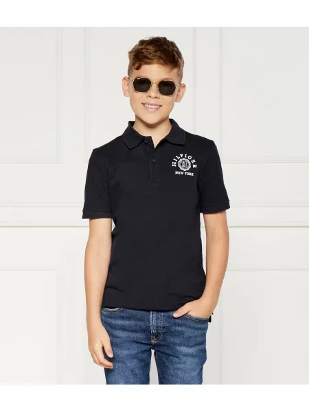 Tricou polo copii Tommy Hilfiger