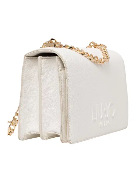 Liu Jo Torebki Kobieta Beżowy ONE SIZE Skóra Halona Shoulder Bag biała