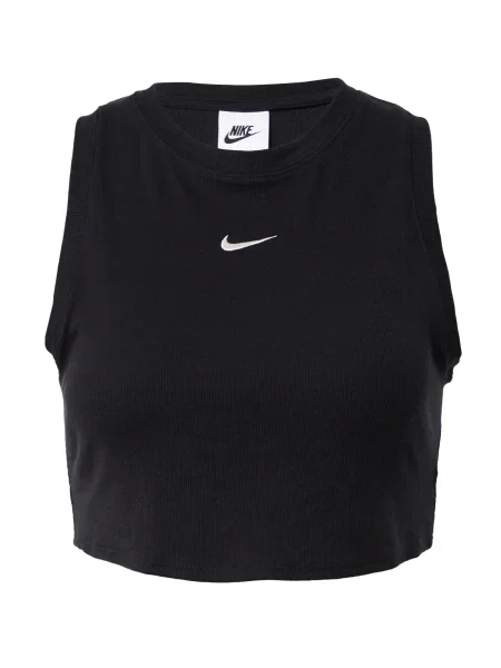 Nike Sportswear Top Essential negru alb