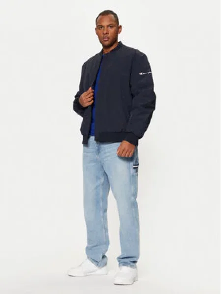 Champion Bunda bomber Tmavomodrá