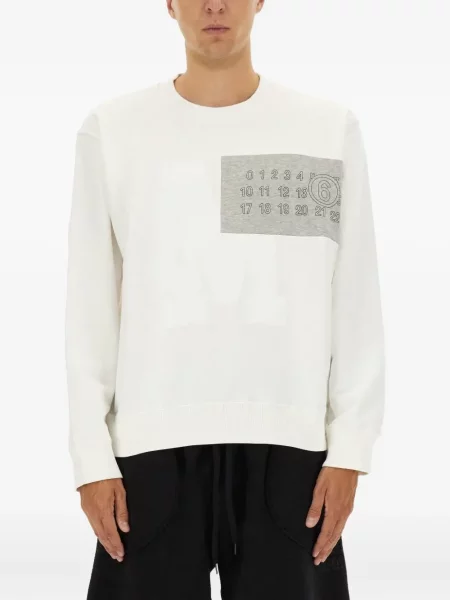Hanorac Mm6 Maison Margiela alb