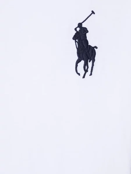 Koszulka polo dziecięca Polo Ralph Lauren biała