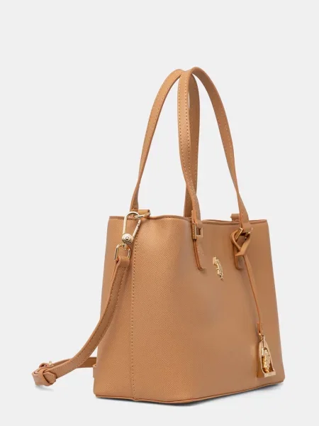 Geantă shopper U.s. Polo Assn. din piele maro