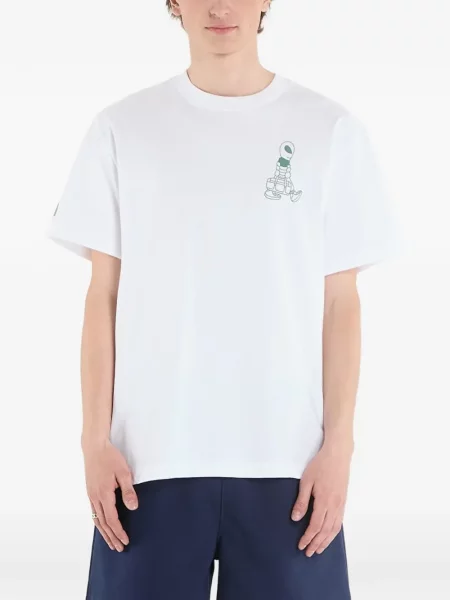 Tricou The North Face cu imagine alb