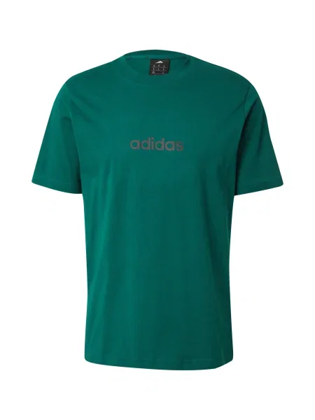 ADIDAS SPORTSWEAR Tricou funcțional Essentials verde pin negru