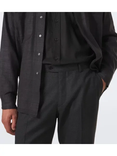 Pantaloni Brioni de lână negru