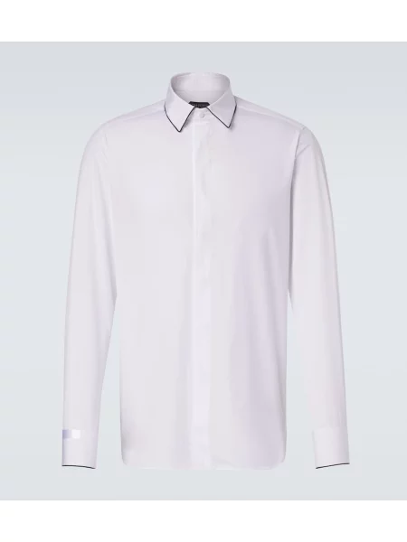 Cămașă Tom Ford din poplin alb