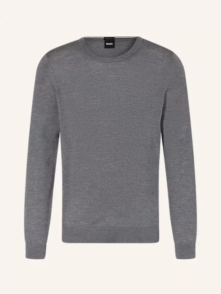 Boss Sweter Leno grau
