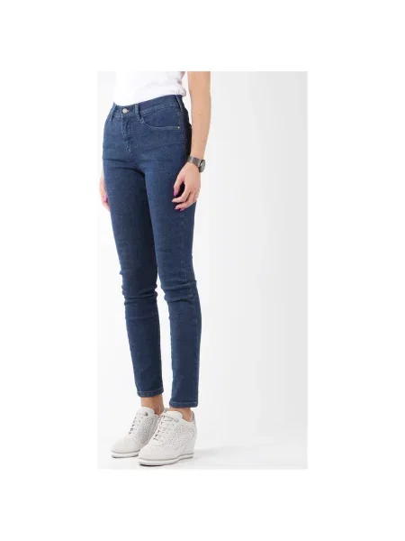Blugi skinny Wrangler albastru