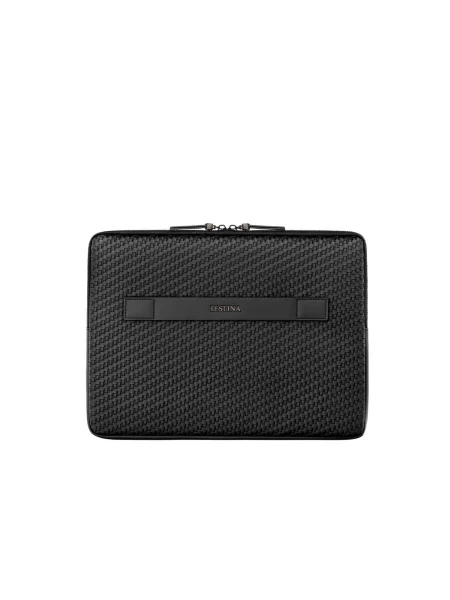 FESTINA Taška na notebook Laptop sleeve Interlace tmavě šedá