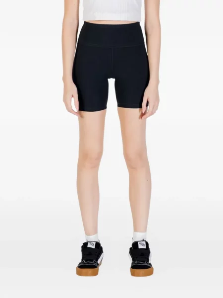 Pantaloni scurți Converse din piele negru