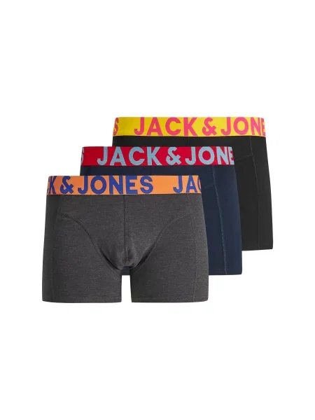Jack & Jones Σετ μποξεράκια Crazy Solid Έγχρωμο