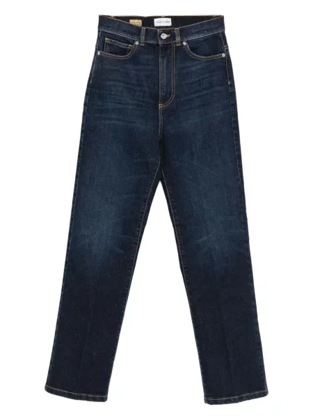 Blugi True Avenue cu 5 buzunare albastru