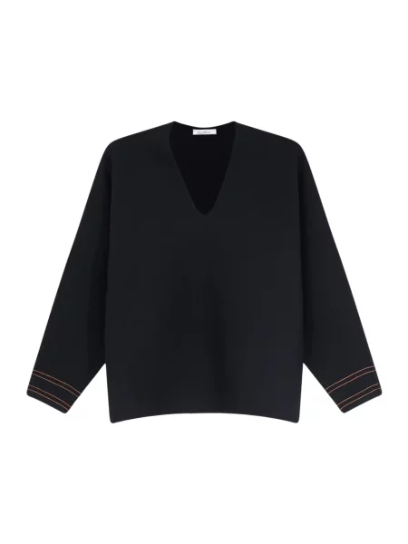Sweter Max Mara wełniany czarny