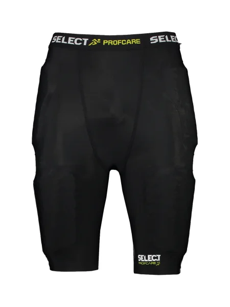 Select Športne spodnjice rumena / črna bela
