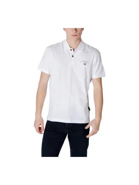 Koszulka polo Napapijri biała