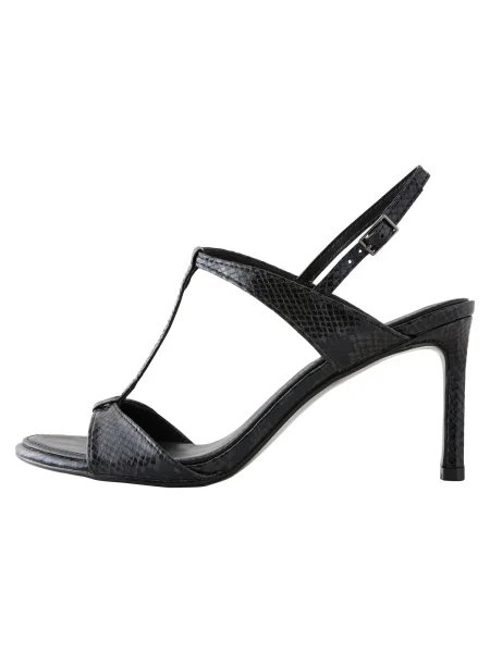 Next Sandály tmavě šedá černá