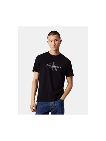 Calvin Klein Jeans Tričko Hero šedá / černá bílá