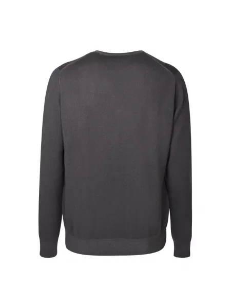 Sweter Dell'oglio wełniany szary