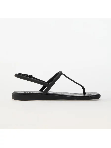 Kalhotky string Crocs s otevřenou patou černé