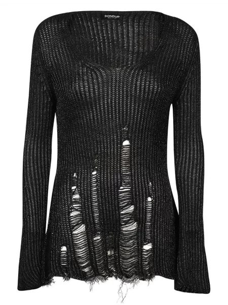 Dzianinowa bluza Dondup czarna