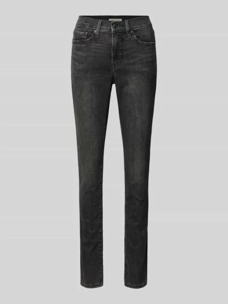 Jeansy o kroju skinny fit z naszywką z logo model SHAPING SKINNY’ Levi's® 300