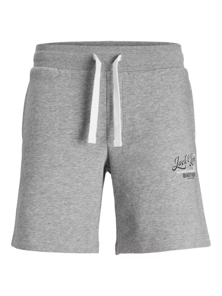 JACK & JONES Pantaloni JPSTAndy gri / negru alb