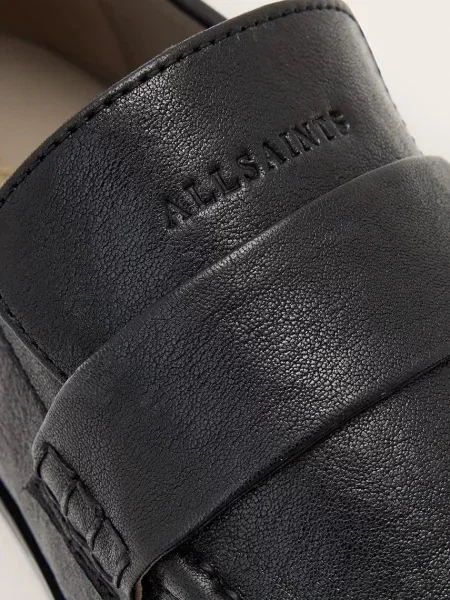 Шкіряні мокасини Allsaints