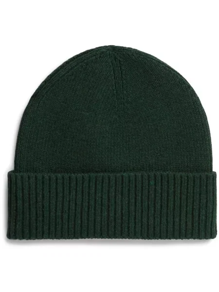 Căciulă Tommy Hilfiger Flag închis verde