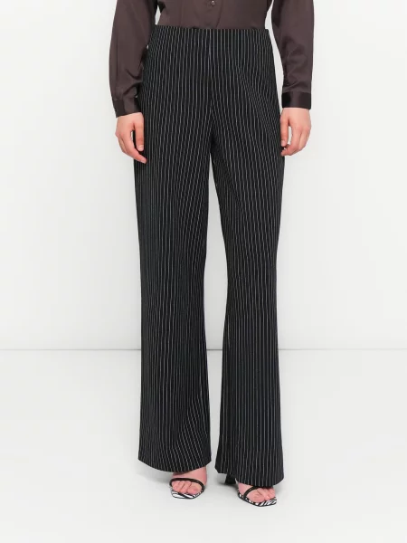 JDY Pantaloni JDYGEGGO negru alb
