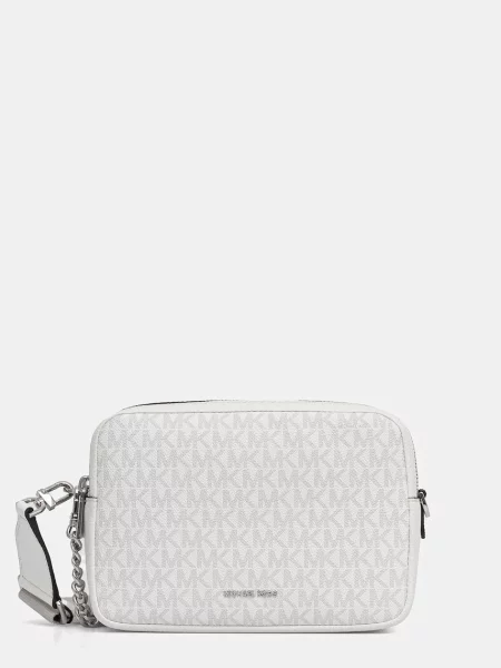 Кожена чанта MICHAEL Michael Kors бяло
