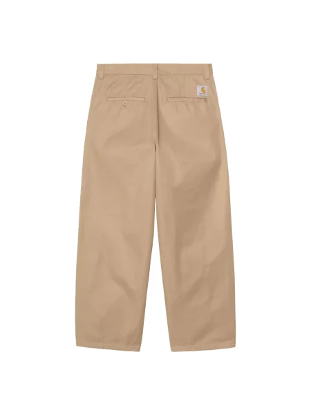Spodnie Carhartt Wip beżowe
