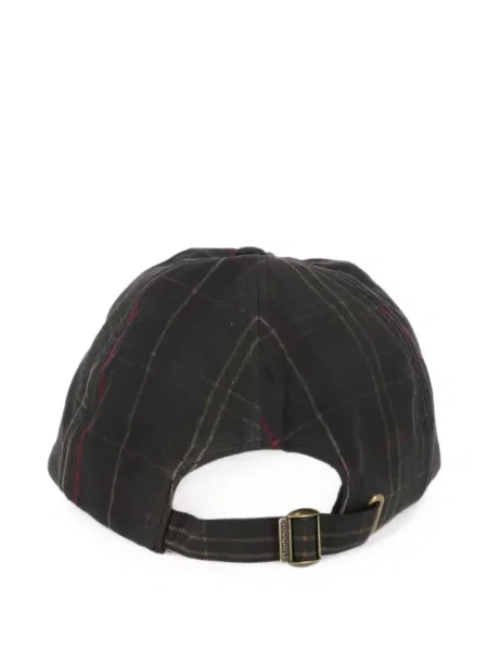 Καρό κασκέτο Barbour καφέ