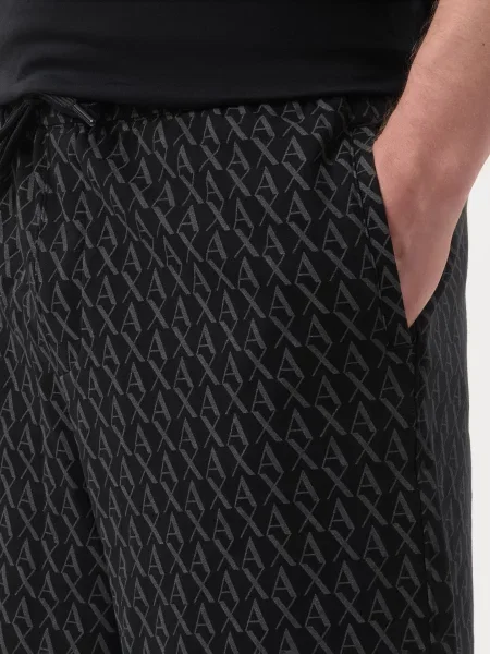 Шорты Armani Exchange черные