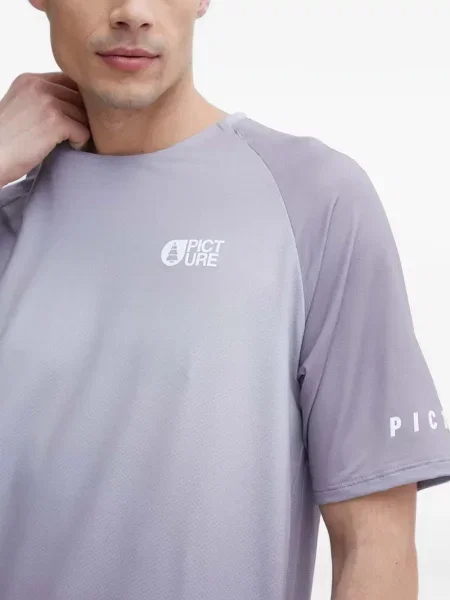 Tricou Picture cu gradient violet
