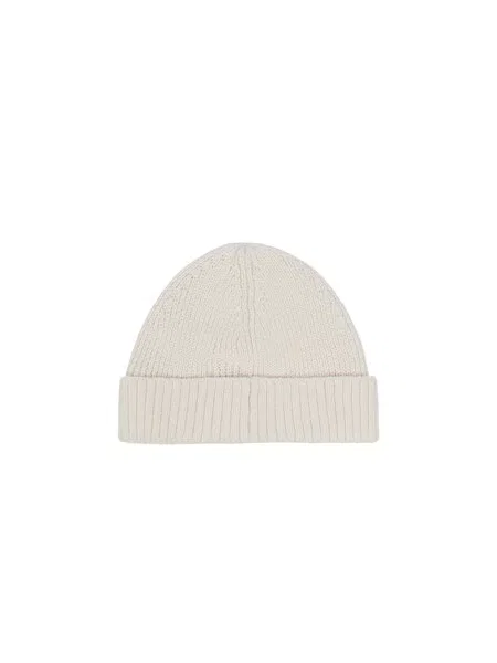 Calvin Klein Jeans Sál és sapka szett Knitted Scarf Beanie Giftbox Krém bézs